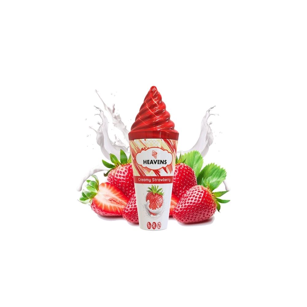 Heavens by Vape Maker - Creamy Strawberry 0mg 50ml 