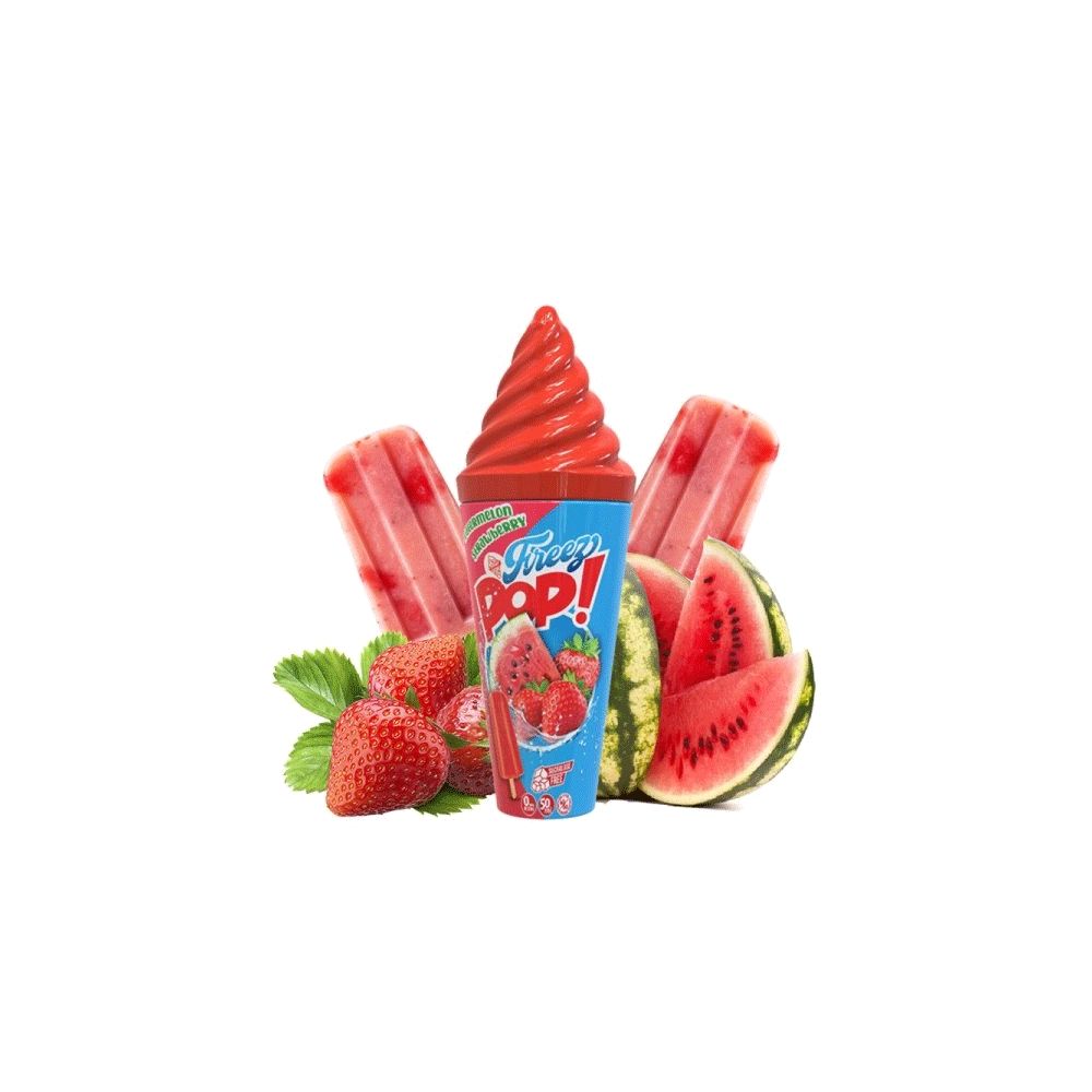 Freez Pop by Vape Maker - Pop Watermelon Strawberry 0mg 50ml