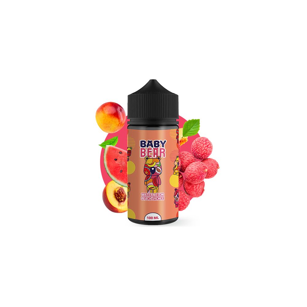 Baby Bear - Watermelon Peach Lychee 100ml