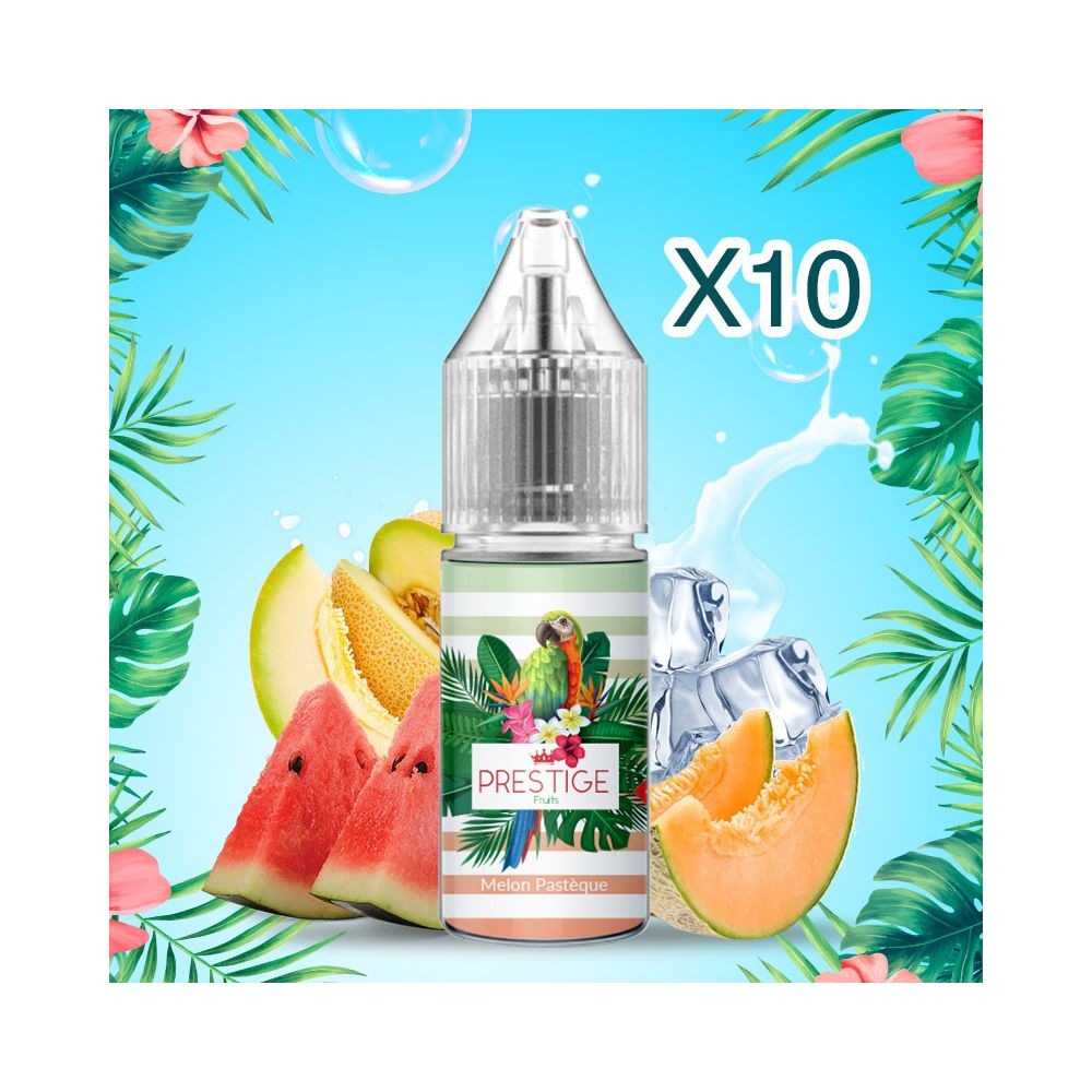 Prestige Fruits - Melon Pastèque Nic Salt 20mg - 50/50 - 10ml X10