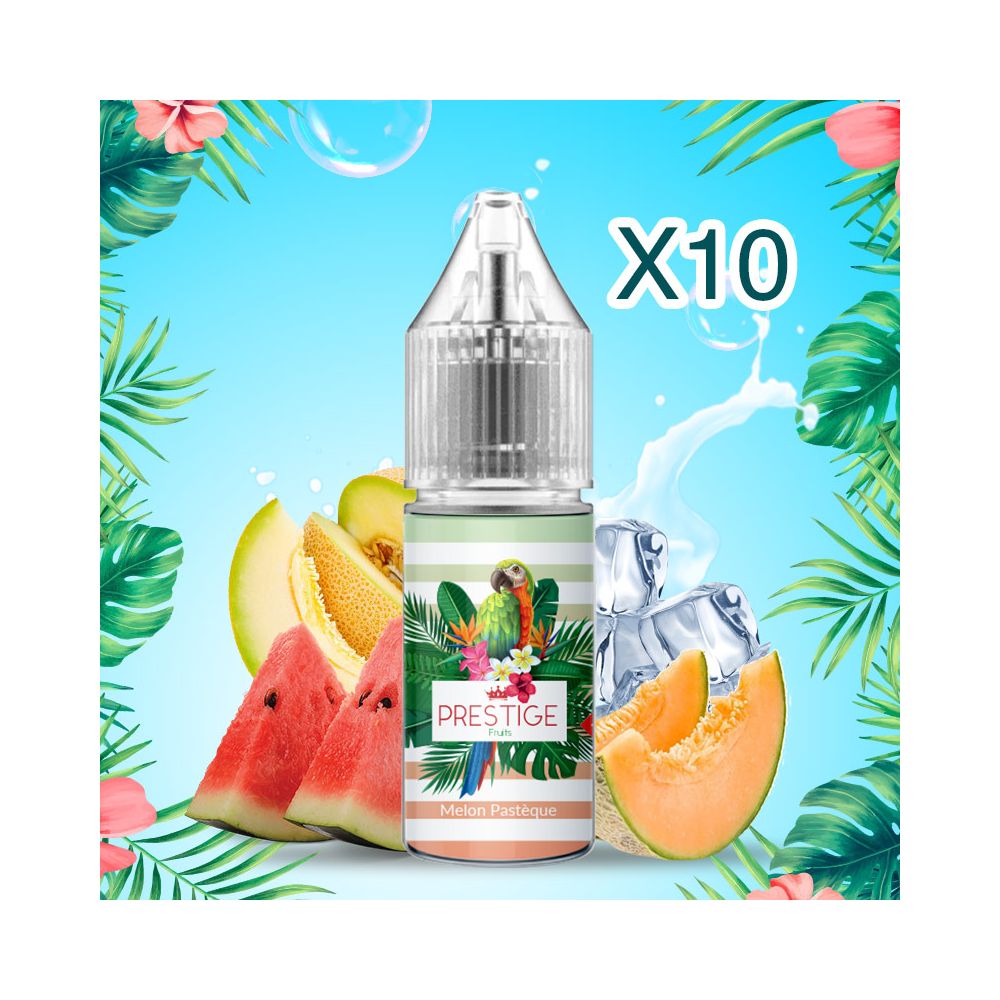 Prestige Fruits - Melon Watermelon Nic Salt 20mg - 50/50 - 10ml X10