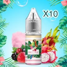 Prestige Fruits - Cotton Candy Fruit du Dragon Fruits Rouges Nic Salt 20mg - 50/50 - 10ml X10