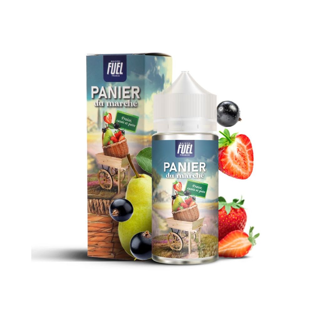 Panier du Marché by Maison Fuel - Fraise Cassis et Poire 100ml