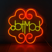 Dotmod - Logo Mural Neon