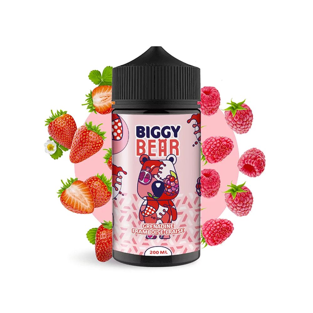 Biggy Bear - Grenadine Framboise Fraise200ml