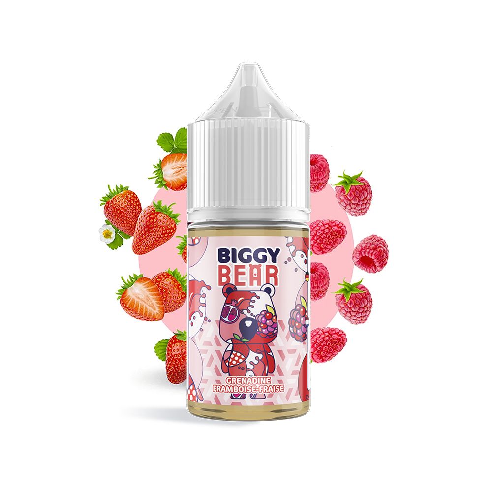 Biggy Bear - Grenadine Framboise Fraise Concentré 30ml