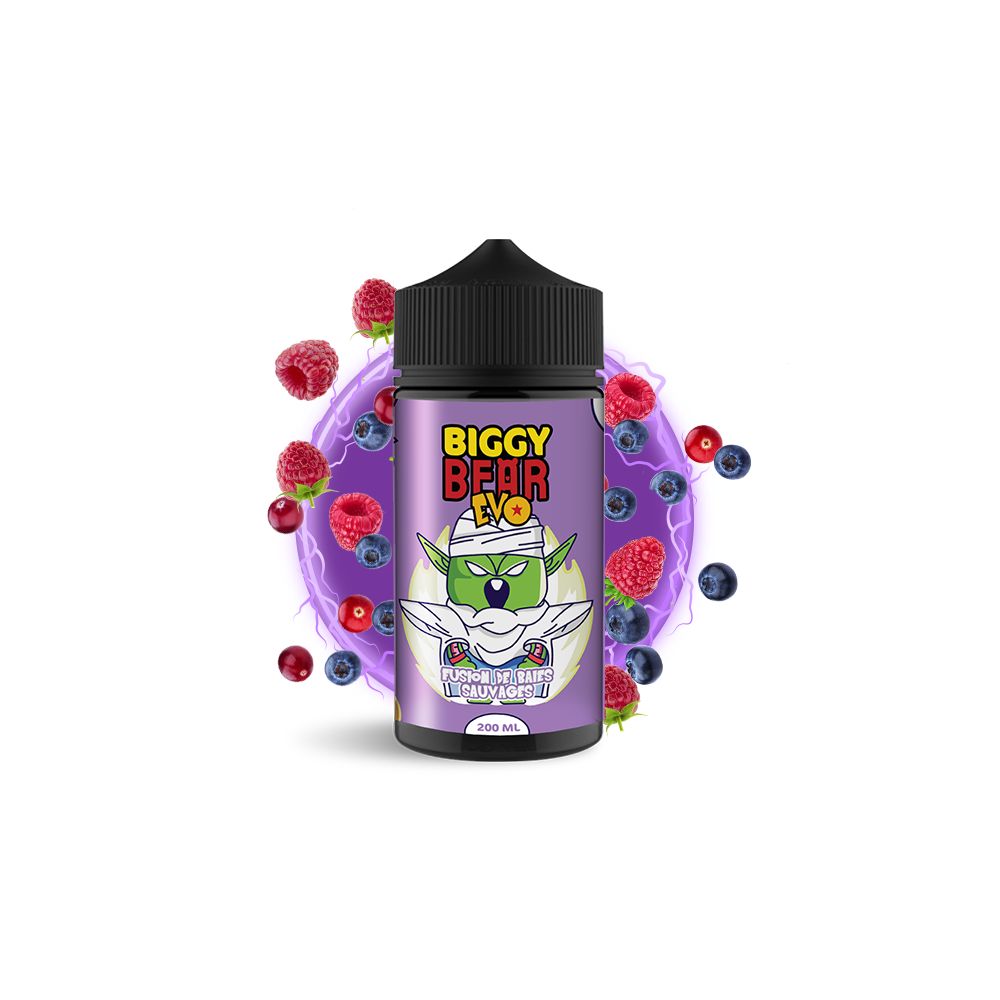 Biggy Bear Evo - Fusion de Baies Sauvages - 50/50 200ml