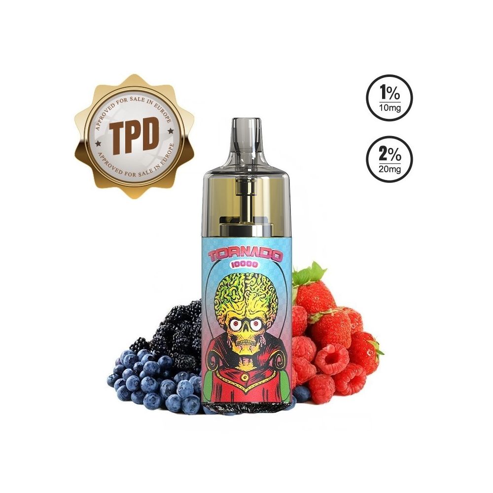 Tornado 10000 - TPD Europe Mixed Berry 10-20MG