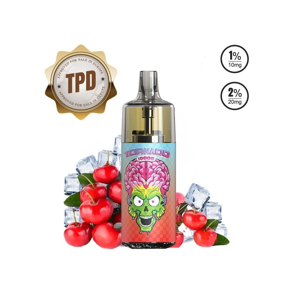 Tornado 10000 - TPD Europe Cherry Ice 10-20MG
