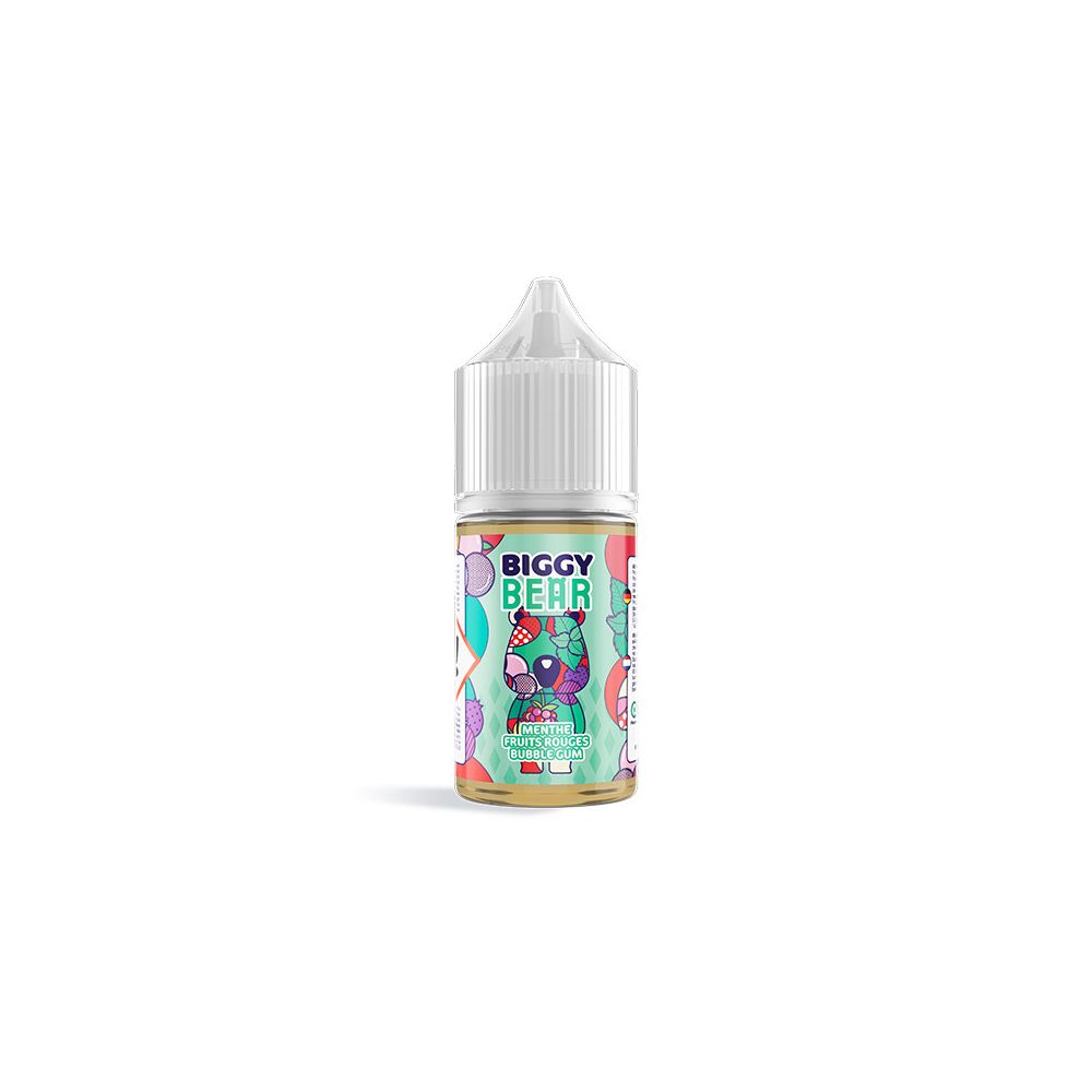 Biggy Bear - Menthe Fruits Rouges Bubble Gum Concentré 30ml