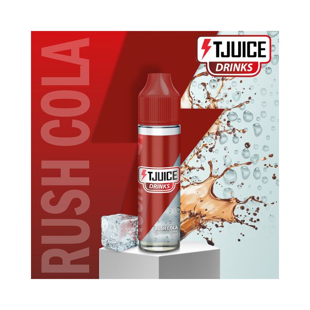 T-Juice - Rush Cola E-liquide 50ml