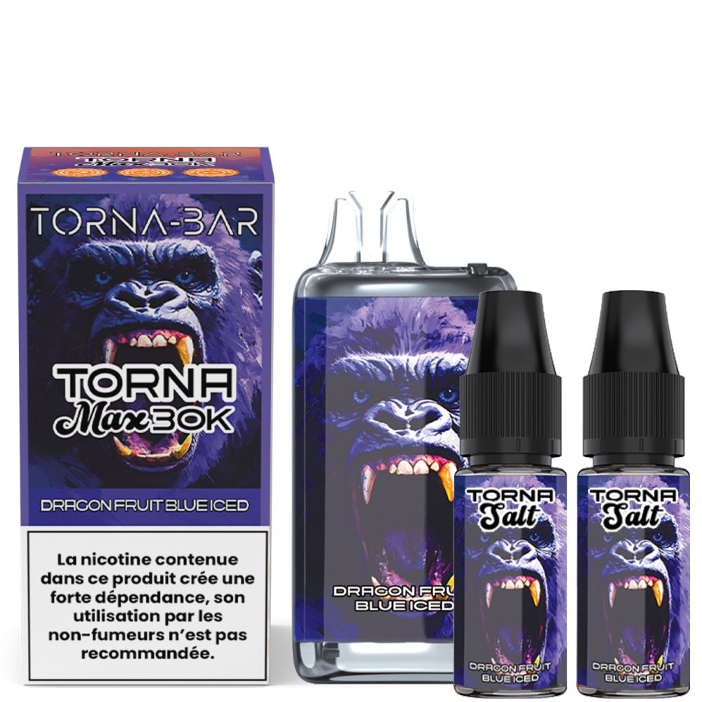 Torna-Bar- Puff 30K Dragon Fruit Blue Iced