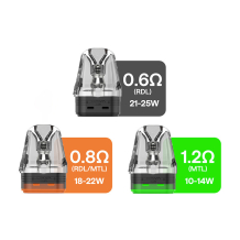 Oxva - Cartouche XLIM Top Fill SS 4ml x3