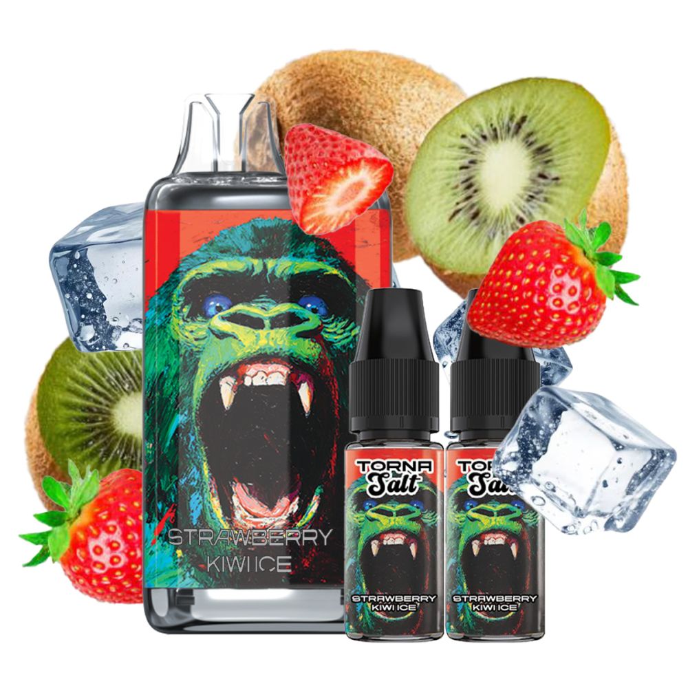 TORNA-BAR - Torna Max 30K Strawberry Kiwi Ice Puff
