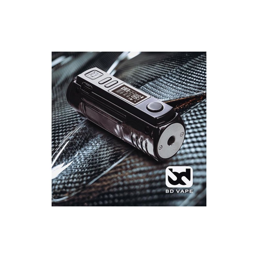 BD Vape - Mod Rayden 100 V2.0 Carbon Forged Glossy Limited Edition