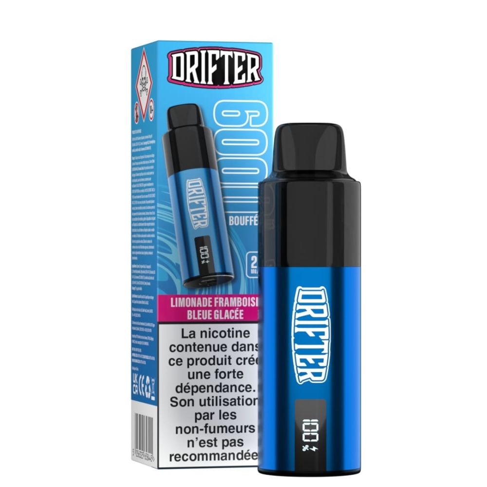 Drifter - Kit Drifter Bar - Blue Razz Lemonade Ice 6K Puff 20mg