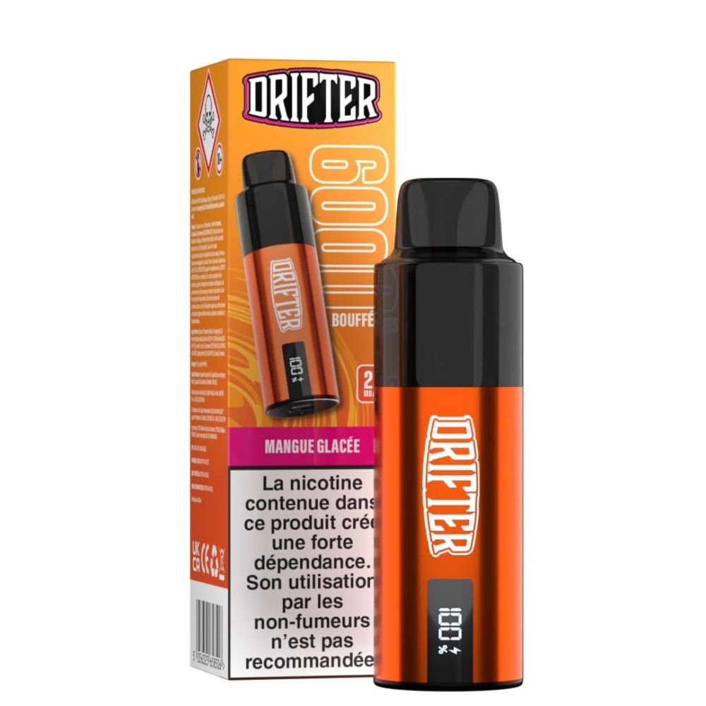 Drifter - Kit Drifter Bar - Mango Ice 6K Puff 20mg