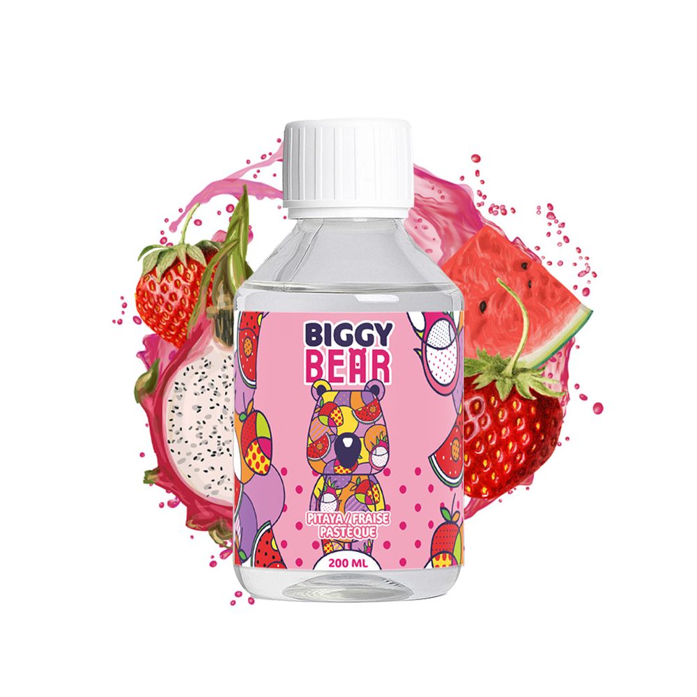 Biggy Bear - Strawberry Watermelon Pitaya 200ml