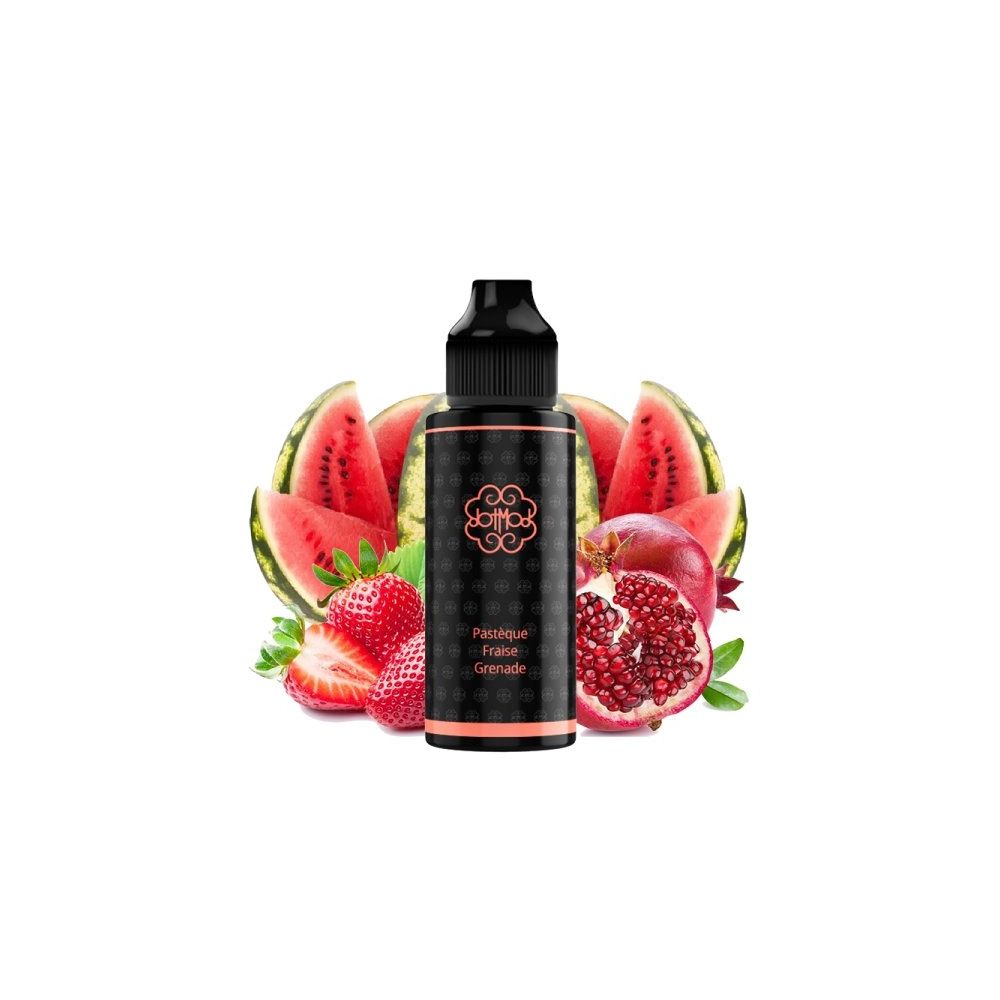 Dotmod Juice - Pastèque fraise grenade 50/50 100ml