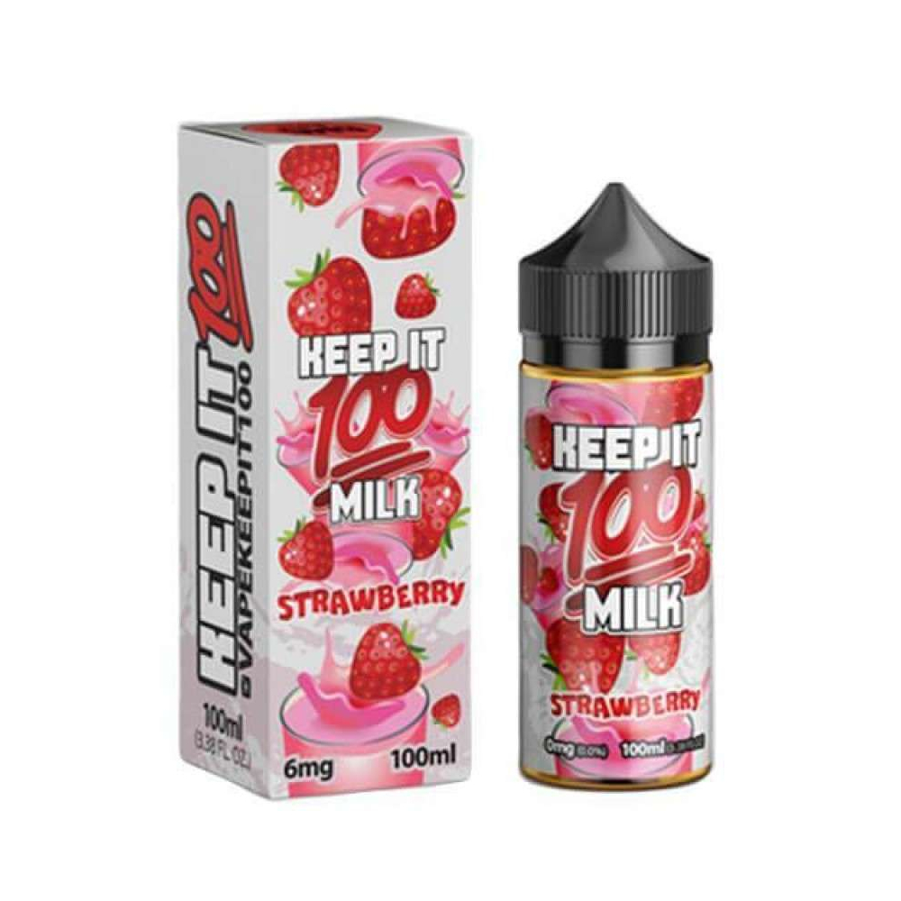 Strawberry Milk 100ML - Keep It 100