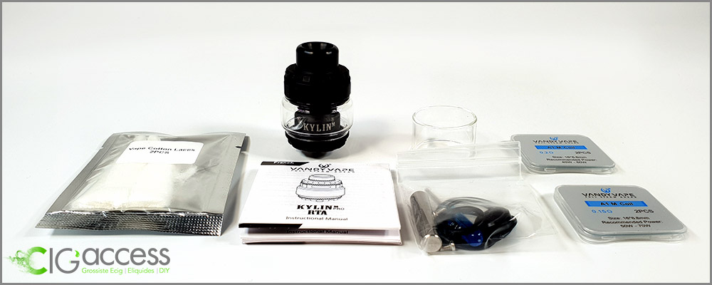 Décomposition Kit Kylin M Pro RTA