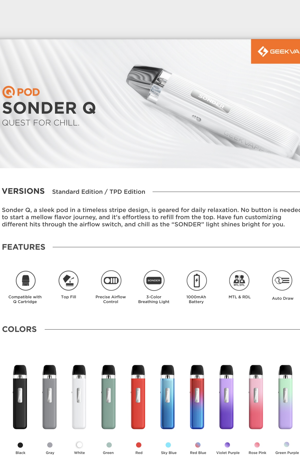 Sonder Q