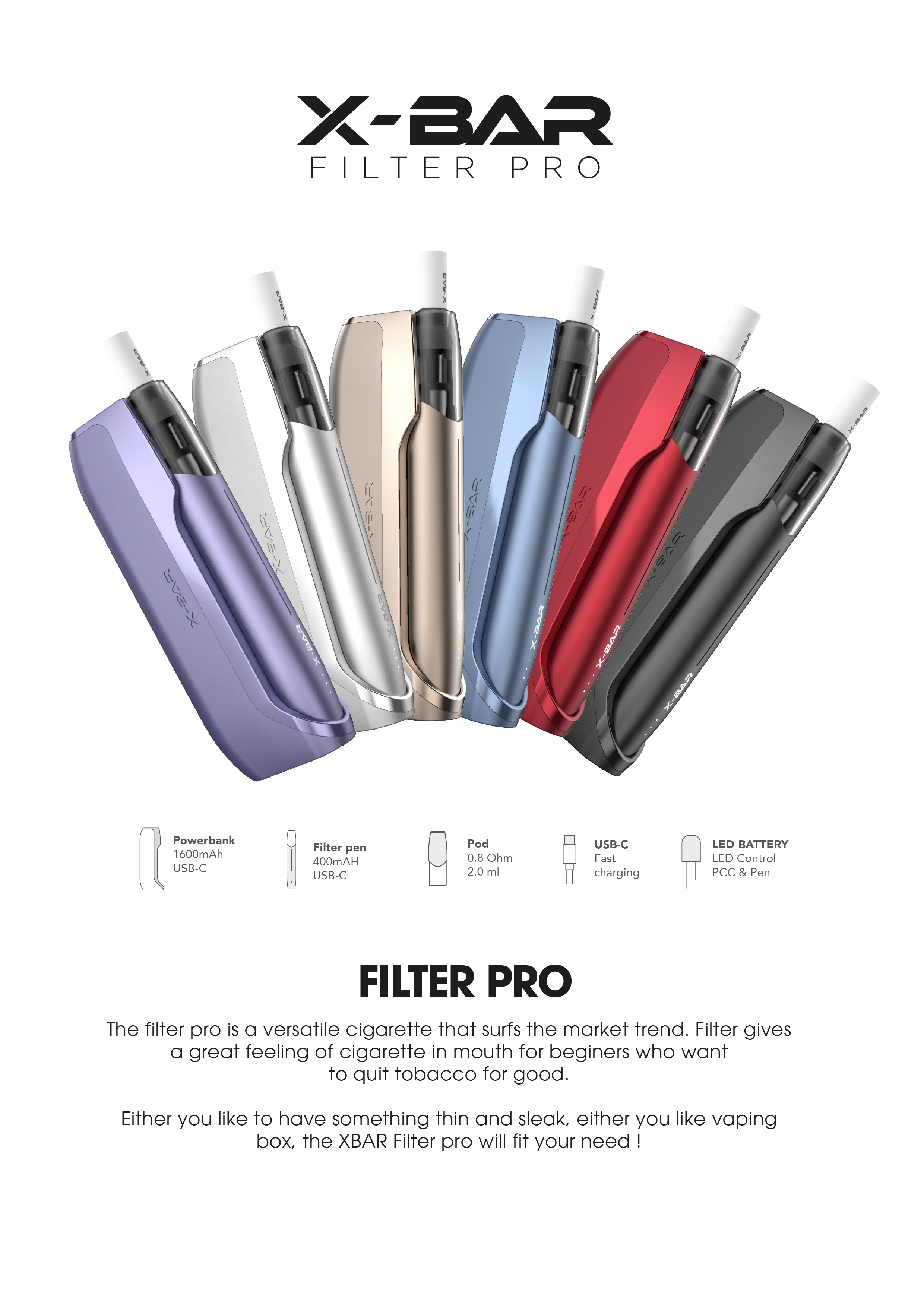 X-Bar - Filter Pro