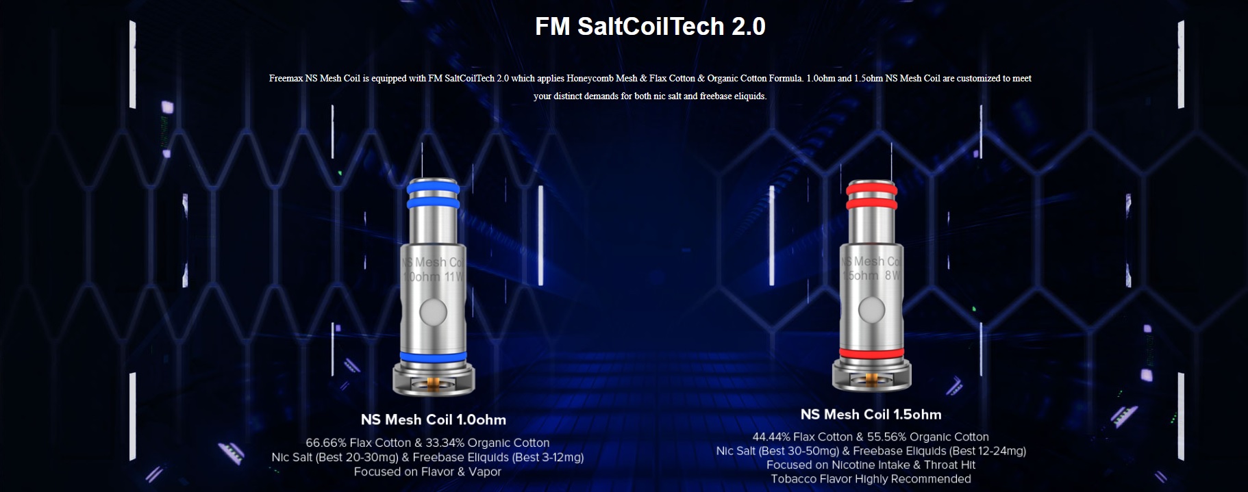 Maxpod coils